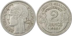 World Coins - Coin, France, Morlon, 2 Francs, 1945, Castelsarrasin, , Aluminum