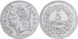 World Coins - France, 5 Francs, 1945, Paris, Aluminum, , KM:888b.1