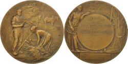 World Coins - France, Medal, Syndicat Agricole de la Seine Inférieure, Rivet,