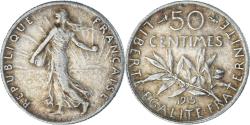 World Coins - Coin, France, Semeuse, 50 Centimes, 1915, Paris, , Silver, KM:854