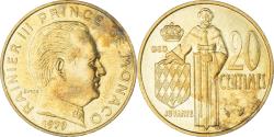 World Coins - Coin, Monaco, 20 Centimes, 1979