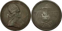 World Coins - France, Medal, Visite du pape Pie VII à la Monnaie des Médailles, 1805, Droz