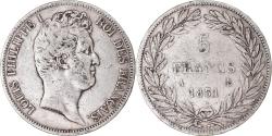 World Coins - Coin, France, Louis-Philippe, 5 Francs, 1831, Paris, Tranche en relief