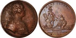 World Coins - France, Medal, Louis XV, La Conquête du Milanais, History, 1733, Duvivier