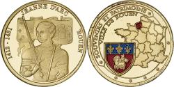 World Coins - France, Token, Jeanne d'Arc, Rouen, Copper-nickel Aluminium,