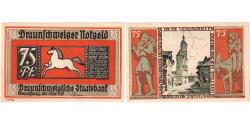 World Coins - Germany, Braunschweig, 75 Pfennig, 1921-05-01, UNC(63)