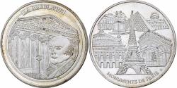 World Coins - France, Medal, Monuments de Paris, La Madeleine, Copper Plated Silver,