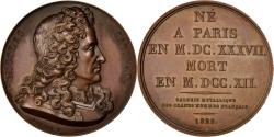 World Coins - France, Medal, Louis XVIII, History, 1823, Domard, , Bronze