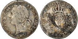 World Coins - Coin, France, Louis XV, 1/20 Écu au bandeau (6 sols), 6 Sols, 1/20 ECU, 1741