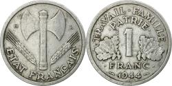 World Coins - France, 1 Franc, Bazor, 1944, Beaumont-Le-Roger, Aluminum, , Le