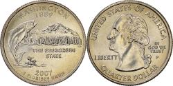 Us Coins - Coin, United States, Washington, 1889, Quarter, 2007, U.S. Mint, Philadelphia