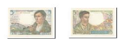 World Coins - Banknote, France, 5 Francs, 5 F 1943-1947 ''Berger'', 1943, 1943-11-25, UNC(63)