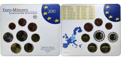 World Coins - GERMANY - FEDERAL REPUBLIC, Set 1 ct. - 2 Euro, FDC, Coin card, 2003, Stuttgart