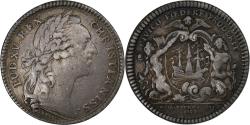 World Coins - France, Token, Louis XV, Prieur et juges-consuls de Dieppe, 1762, Silver