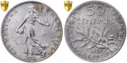 World Coins - France, 50 Centimes, Semeuse, 1898, Paris, Silver, PCGS, , Gadoury:420