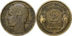World Coins - France, Morlon, 2 Francs, 1931, , Aluminum-Bronze, KM:886, Gadoury:535