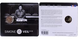 World Coins - France, 2 Euro, Simone Veil, 2018, Monnaie de Paris, BU, , Bi-Metallic