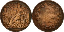 World Coins - Belgium, Medal, 25 ème Anniversaire du roi Léopold Ier, 1856,