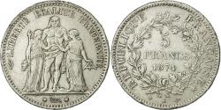 World Coins - Coin, France, Hercule, 5 Francs, 1874, Bordeaux, , Silver, KM:820.2