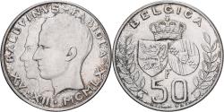 World Coins - Belgium, Baudouin I, 50 Francs, 50 Frank, 1960, Brussels, Silver,