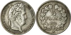 World Coins - Coin, France, Louis-Philippe, 1/4 Franc, 1831, Lille, , Silver