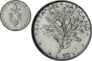 World Coins - Coin, VATICAN CITY, Paul VI, 50 Lire, 1971, Roma, , Stainless Steel