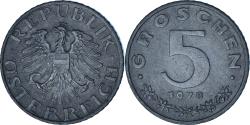 World Coins - Austria, 5 Groschen, 1978
