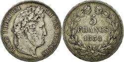 World Coins - Coin, France, Louis-Philippe, 5 Francs, 1834, Lille, , Silver