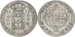 World Coins - Brazil, João VI, 960 Reis, 1812, Bahia, Overstruck, Silver, , KM:307.1