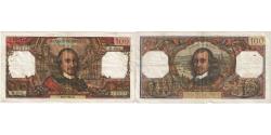World Coins - France, 100 Francs, Corneille, 1967-04-06, R.244, VG(8-10)