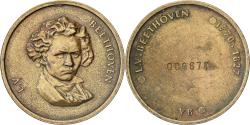 World Coins - Germany, Medal, Musique, Ludwig Von Beethoven, Brass,