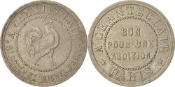 World Coins - France, Token, Club, A Chanteclair, Bon pour une audition, , Nickel