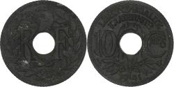 World Coins - France, 10 Centimes, Lindauer, 1941, Paris, Zinc, , Gadoury:288