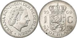 World Coins - Netherlands, Juliana, Gulden, 1969, Nickel, , KM:184a