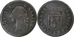 World Coins - France, Louis XVI, Sol, Orléans, Copper, , Gadoury:350, KM:586