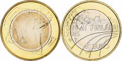 World Coins - Finland, 5 Euro, Figure Skating, 2015, Vantaa, Bi-Metallic, , KM:235