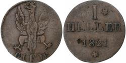 World Coins - Germany, Heller, 1821, Frankfurt, Copper, , KM:301