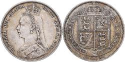 World Coins - Great Britain, Victoria, 1 Shilling, 1890, London, Silver,