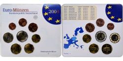 World Coins - Germany, 1 Cent to 2 Euro, 2004, Hambourg, Set Euro,