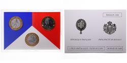 World Coins - Coin, France, Coffret triptyque 3 x 10 frs., 1989, MDP, FDC, 358/2000