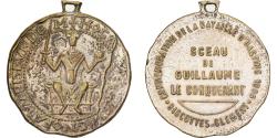 World Coins - France, Medal, Biscottes Clément, Guillaume Le Conquérant, Brass,