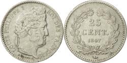 World Coins - Coin, France, Louis-Philippe, 25 Centimes, 1847, Paris, , Silver