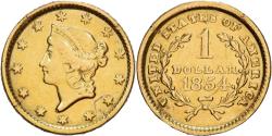 Us Coins - United States, 1 Dollar, 1854, Philadelphia, Gold, , KM:73