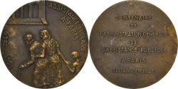 World Coins - France, Medal, Centenaire de l'Assistance Publique à Paris, Society, 1949, De