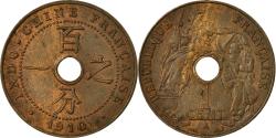 World Coins - Coin, FRENCH INDO-CHINA, Cent, 1910, Paris, , Bronze, KM:12.1