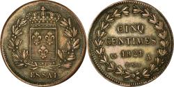World Coins - Coin, France, Louis XVIII, 5 Centimes, 1821, Essai - Hybride, , Bronze