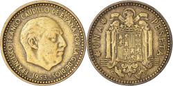 World Coins - Coin, Spain, Peseta, 1953