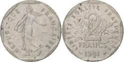 World Coins - France, 2 Francs, Semeuse, 1981, Paris, Nickel, , KM:942.1