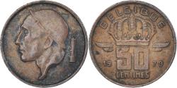 World Coins - Coin, Belgium, 50 Centimes, 1970
