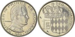World Coins - Coin, Monaco, Franc, 1960, Paris, , Nickel, KM:E38, Gadoury:150